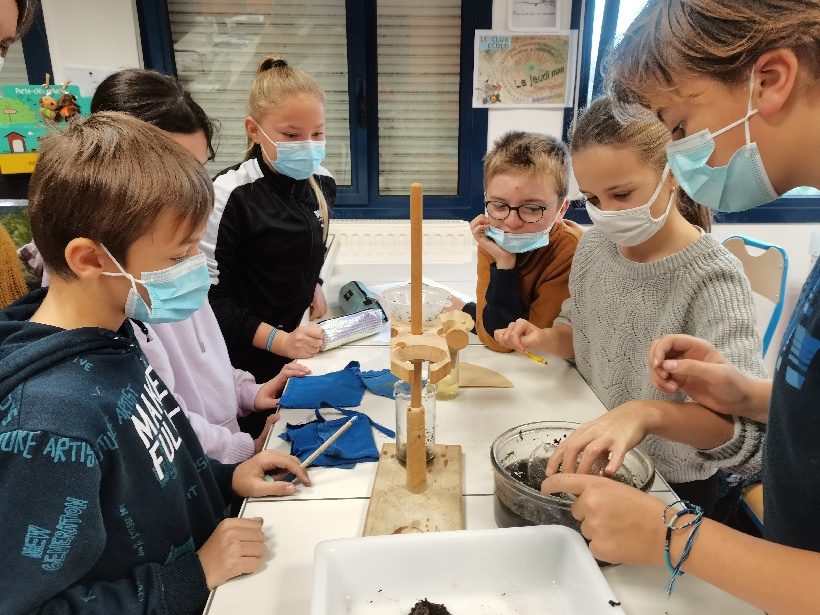 Liaison Cm2 sixième avec l’école de St Georges du bois sous le signe de l’E3D